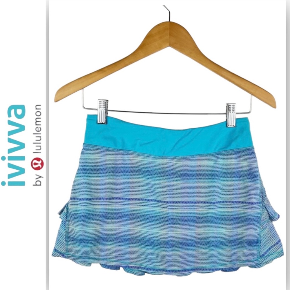 IVIVVA By Lululemon Set The Pace Tennis Skirt | Size US 14 (Girls/Teens)
